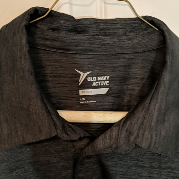 Dry Fit Black Polo - Picture 2 of 2